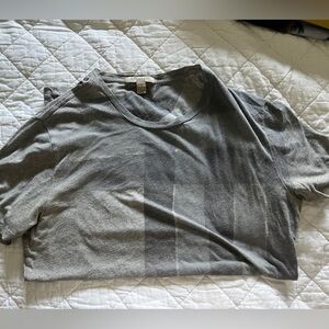 Burberry Gray Short Sleeve Tee